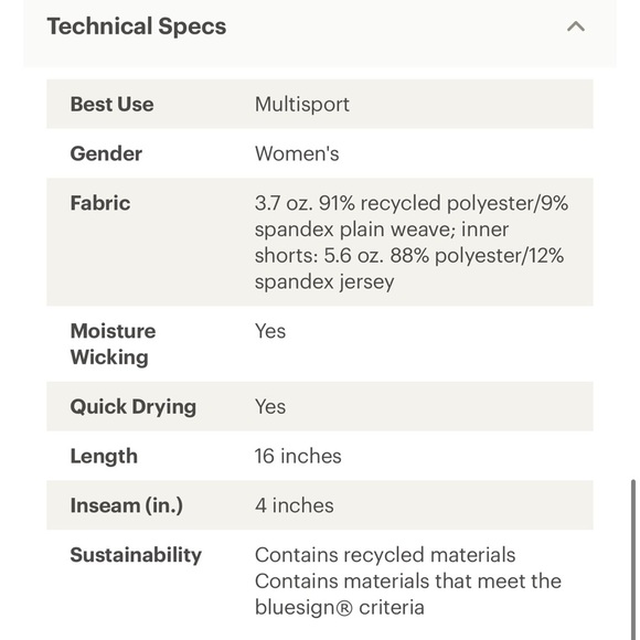 Patagonia Fleetwith Skort in Teal Print size XS - Picture 15 of 16